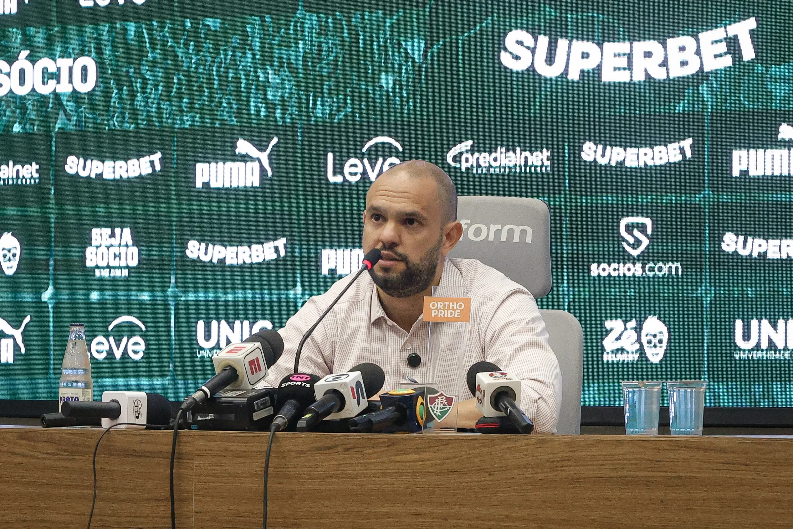 Mattheus Montenegro, presidente tricolor. Foto: Marcelo Gonçalves / Fluminense FC