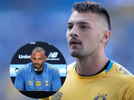 Gabriel Grando é sincero sobre disputa com Weverton no Grêmio