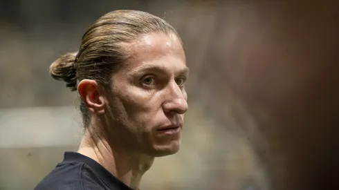 Filipe Luís, treinador do Flamengo. Foto: Fernando Moreno/AGIF
