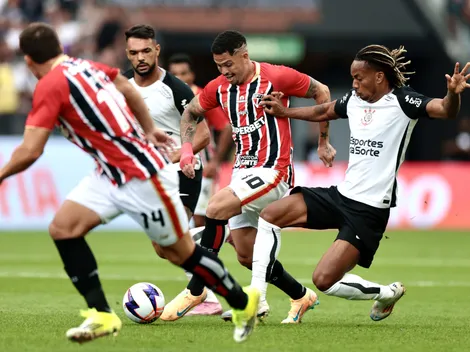 Luciano passa em branco contra Corinthians e divide opiniões da torcida do São Paulo
