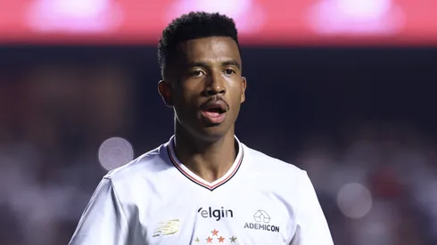 Marcos Antônio jogador do São Paulo durante partida contra o Fluminense no estádio Morumbi pelo campeonato Brasileiro A 2025. Foto: Marcello Zambrana/AGIF
