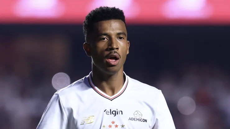Marcos Antônio jogador do São Paulo durante partida contra o Fluminense no estádio Morumbi pelo campeonato Brasileiro A 2025. Foto: Marcello Zambrana/AGIF