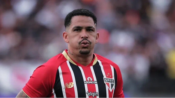 Luciano ficou irritado com o empate do São Paulo.