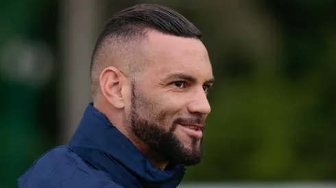 Treino do Palmeiras – Weverton durante treino do Palmeiras no CT Academia de Futebol.

