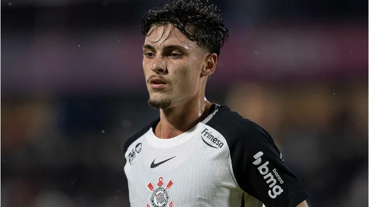 Breno Bidon durante confronto entre Bragantino x Corinthians no Paulistão de 2026.