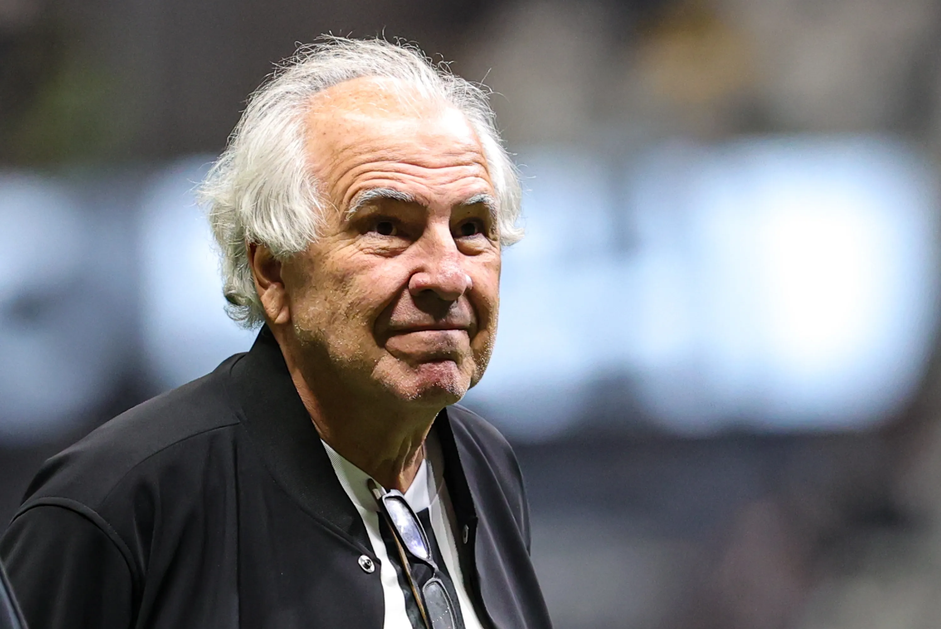 Rubens Menin socio Majoritario  da Galo Holding (SAF do Atletico) do Atletico-MG durante partida contra o Flamengo no estadio Arena MRV pelo campeonato Brasileiro A 2024. Foto: Gilson Lobo/AGIF