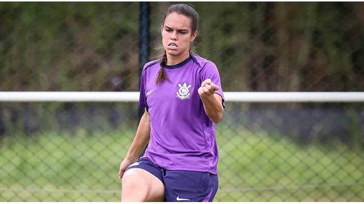 Ana Vitória pelo Corinthians - Foto: Rodrigo Gazzanel/Corinthians