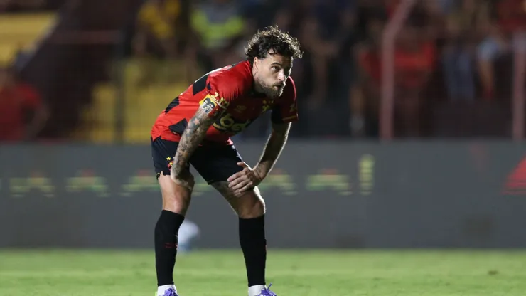 Lucas Lima, ex-meia do Sport (1). Foto: Marlon Costa/AGIF