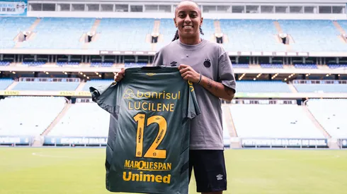 A jogadora chega ao Grêmio após boa temporada pelo Cerro Porteño do Paraguai – Foto: Will Anacleto/Grêmio FBPA 
