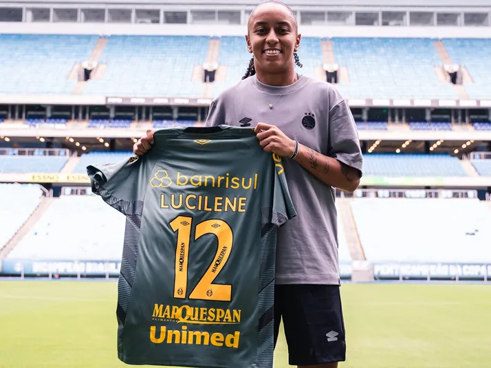 Grêmio anuncia a goleira Lucilene Rodrigues