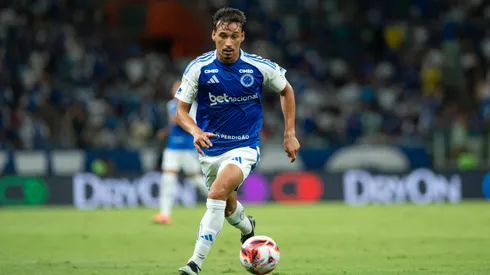  Japa jogador do Cruzeiro durante partida contra o Pouso Alegre no estadio Mineirao pelo campeonato Mineiro 2026. Foto: Alessandra Torres/AGIF
