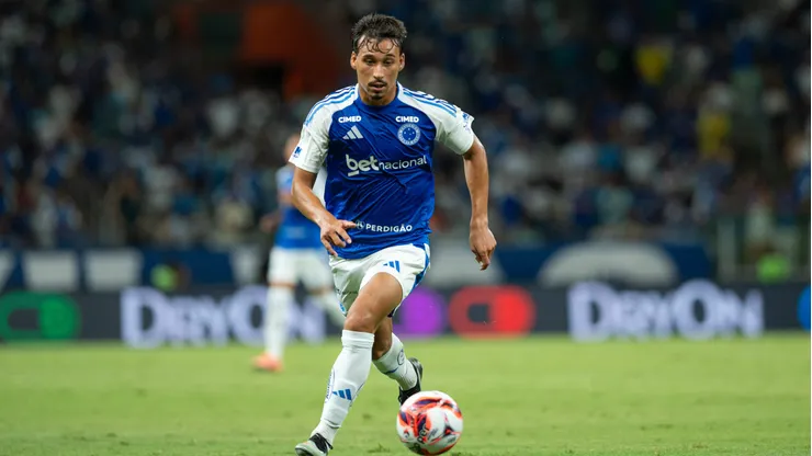 Japa jogador do Cruzeiro durante partida contra o Pouso Alegre no estadio Mineirao pelo campeonato Mineiro 2026. Foto: Alessandra Torres/AGIF