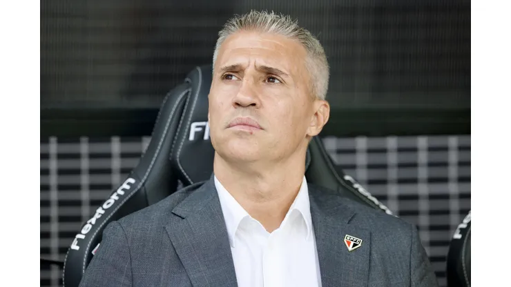SP - SAO PAULO - 18/01/2026 - PAULISTA 2026, CORINTHIANS X SAO PAULO - Hernan Crespo tecnico do Sao Paulo durante partida contra o Corinthians no estadio Arena Corinthians pelo campeonato Paulista 2026. Foto: Marcello Zambrana/AGIF