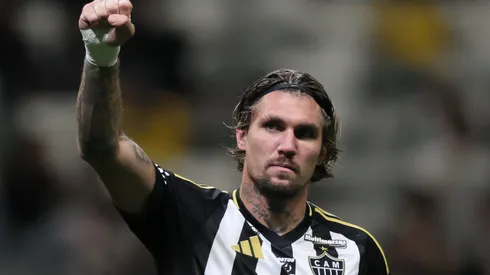 Lyanco jogador do Atletico-MG durante partida contra o Mirassol no estadio Arena MRV pelo campeonato Brasileiro A 2025. Foto: Gilson Lobo/AGIF
