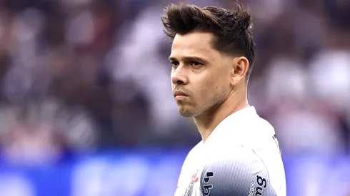 Angel Romero jogador do Corinthians durante partida contra o Velo Clube no estadio Arena Corinthians pelo campeonato Paulista 2025. 
