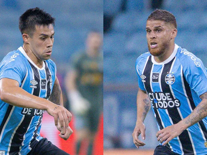 Aravena e Cuéllar estão fora dos planos do Grêmio