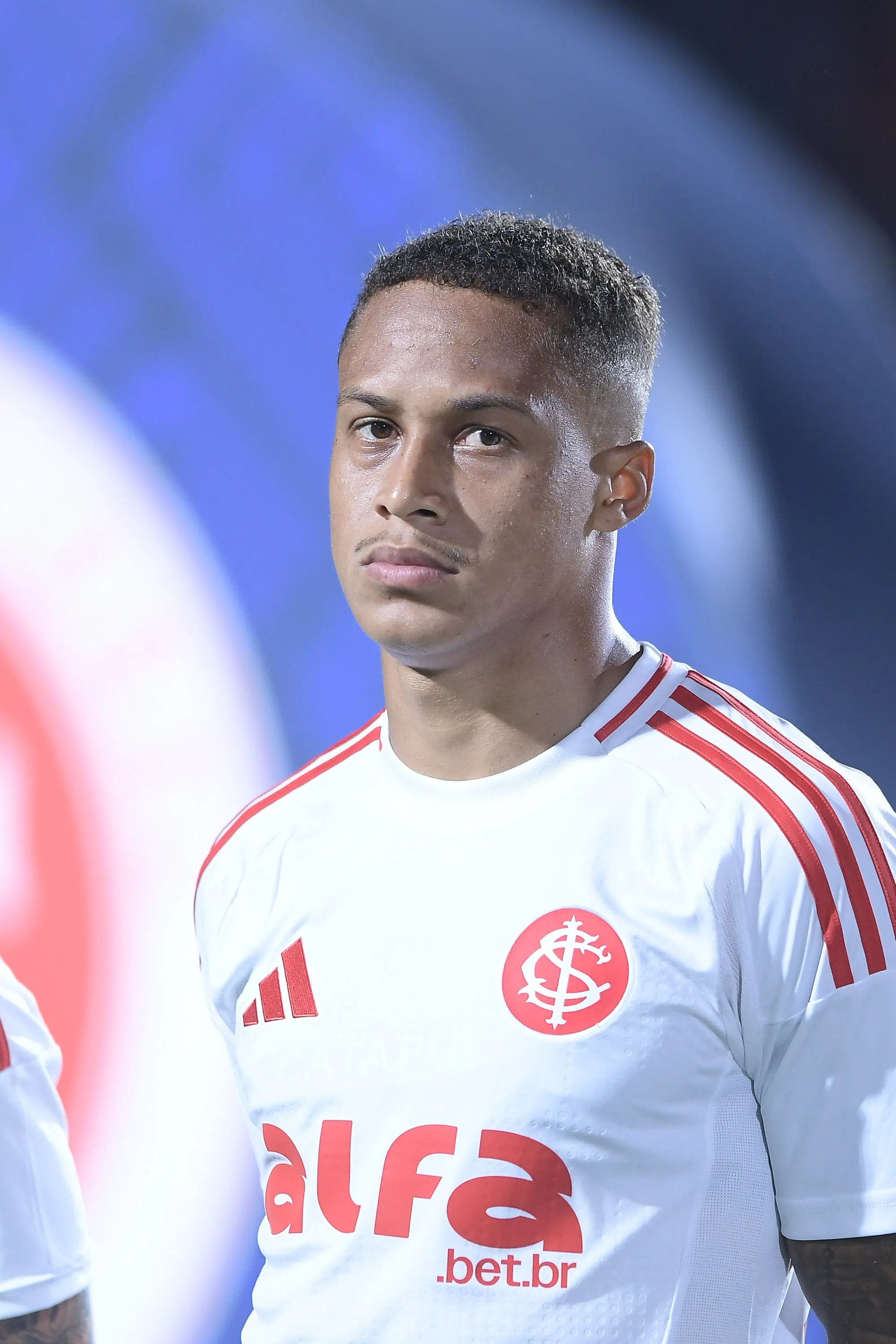 Vitinho jogador do Internacional durante partida contra o Vitoria no estadio Barradao pelo campeonato Brasileiro A 2025. Foto: Jhony Pinho/AGIF