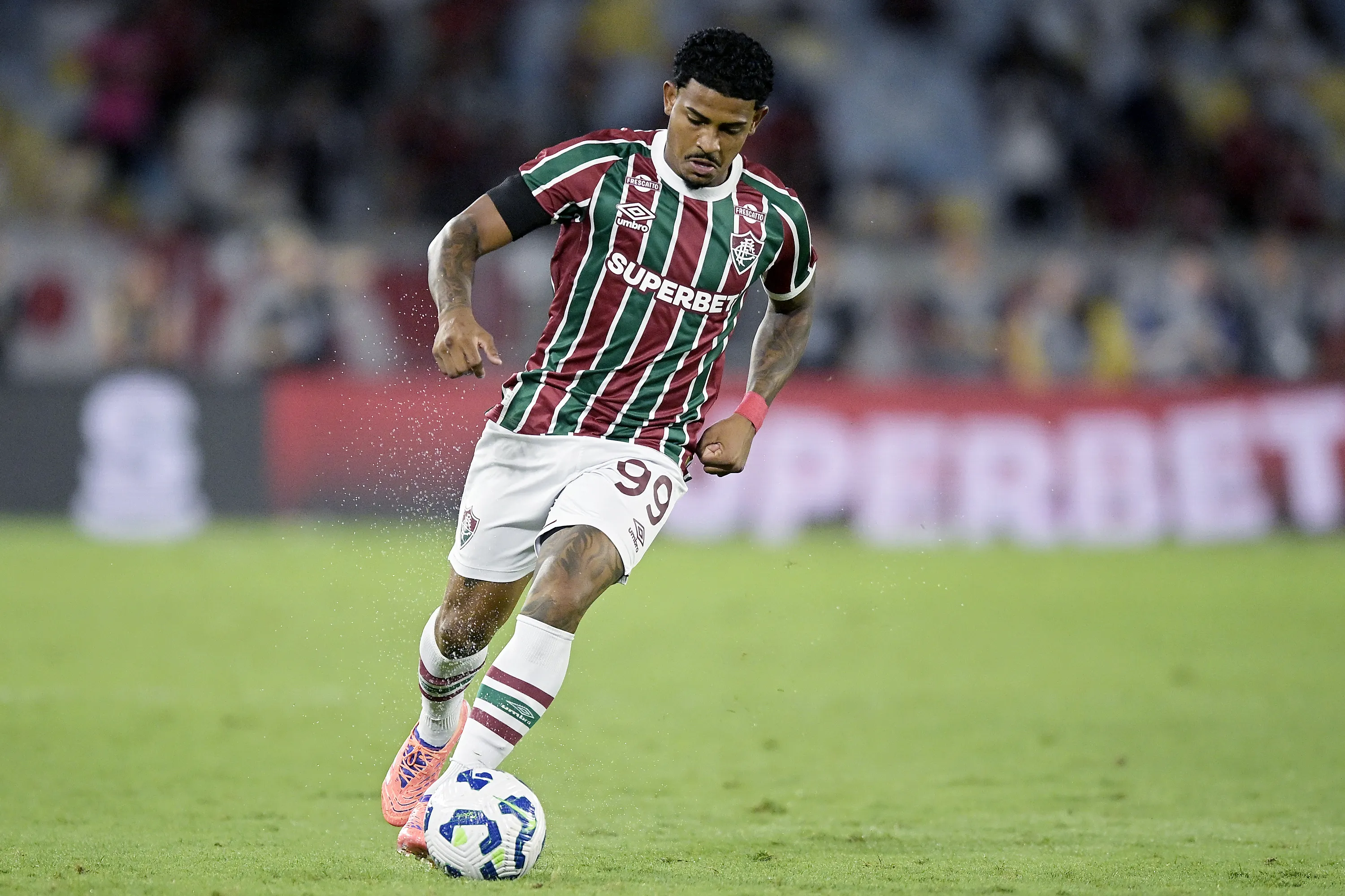 John Kennedy atuando no Fluminense –  Foto: Alexandre Loureiro/AGIF