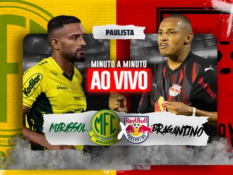 Mirassol x Bragantino ao vivo pelo Campeonato Paulista