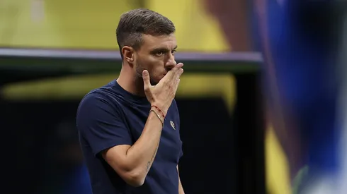 Martín Anselmi, técnico do Botafogo. Foto: Kevin C. Cox/Getty Images
