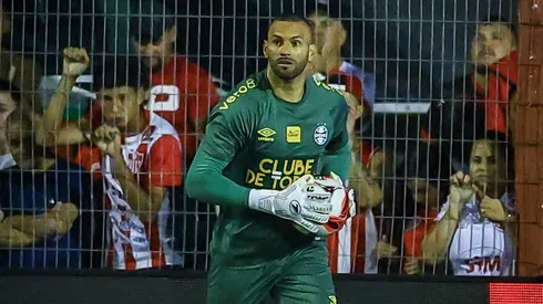 Weverton, goleiro do Grêmio. Foto: Lucas Uebel / Grêmio FBPA