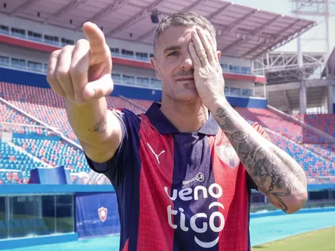 Vegetti é apresentado no Cerro Porteño após saída do Vasco