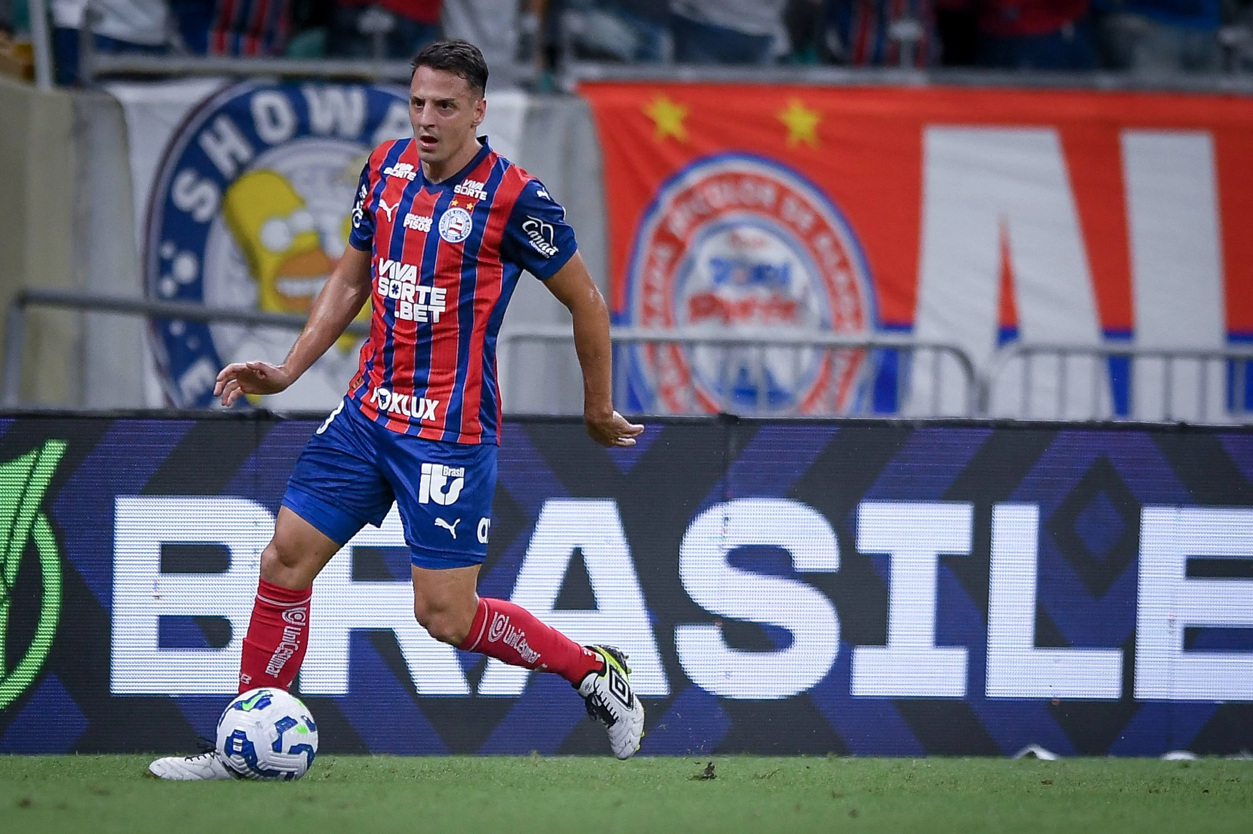 Arias em Bahia x Sport pelo Brasileirão 2025. Foto: Jhony Pinho/AGIF