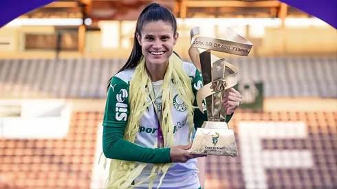 Jogadora comenta sobre a preparação para a temporada – Foto: Redes Sociais/Palmeiras