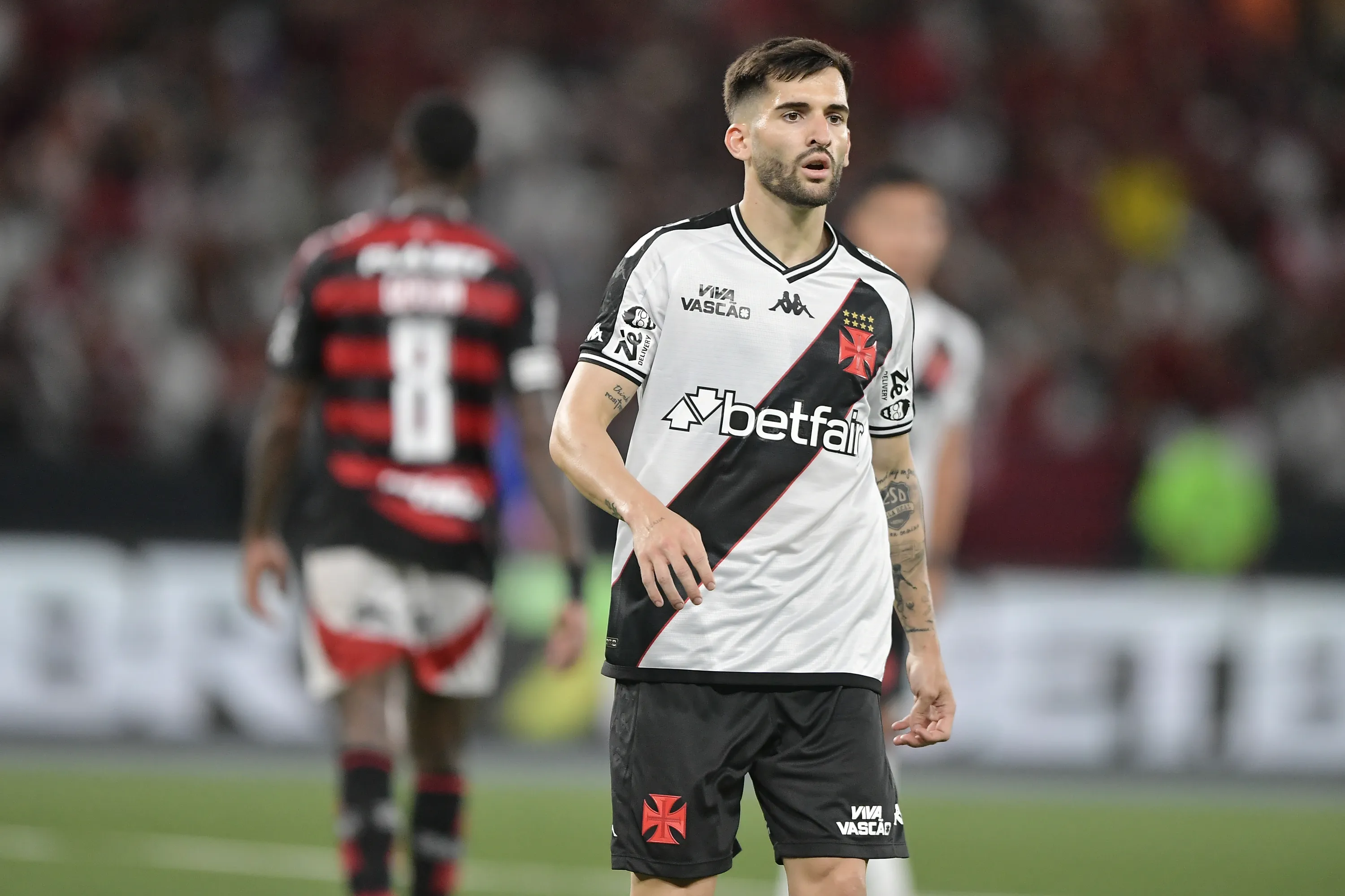 Garré em Flamengo x Vasco pelo campeonato Carioca 2025. Foto: Thiago Ribeiro/AGIF