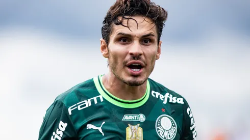 Raphael veiga jogador do palmeiras lamenta chance perdida durante partida contra o agua santa no estádio distrital do inamar pelo campeonato paulista 2023. foto: abner dourado