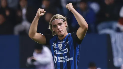 Claudio Spinelli pelo Independiente del Valle. (Photo by Franklin Jacome/Getty Images)