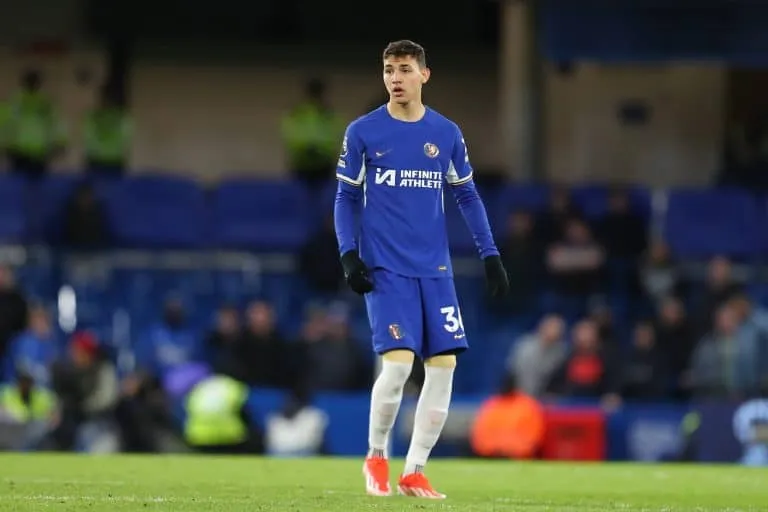 Deivid Washington atuando pelo Chelsea (Foto: Imago)