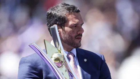 Samir Xaud com a taça do Brasileirão Feminino (Fotos: Staff Images Woman / CBF)