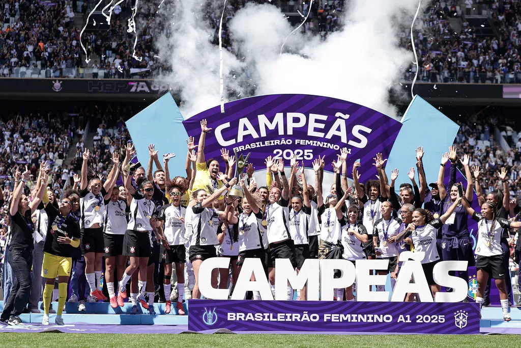 Corinthians campeão em 2025 (Fotos: Staff Images Woman / CBF)