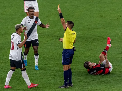 Expulsão em Flamengo x Vasco tem áudio do VAR divulgado