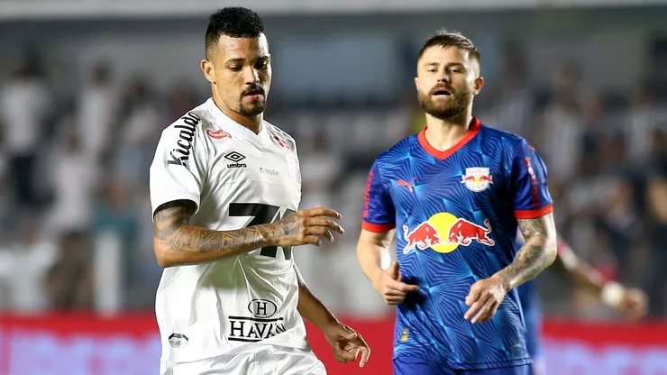 Santos x Bragantino. Foto: Mauricio De Souza/AGIF