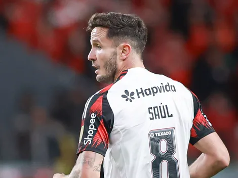 Retorno de Saúl é aguardado no Flamengo na próxima semana