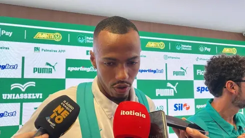 Marlon Freitas fala sobre Atlético-MG x Palmeiras pelo Brasileirão 2026. Foto: Rafael Oliva/Itatiaia
