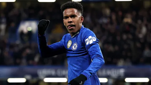 Estêvão brilha com golaço pelo Chelsea. Foto: Justin Setterfield/Getty Images