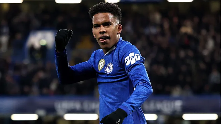 Estêvão brilha com golaço pelo Chelsea. Foto: Justin Setterfield/Getty Images