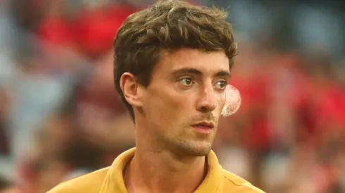 João Correia durante confronto entre Athletico-PR x Galo Maringá no Campeonato Paranaense de 2026.