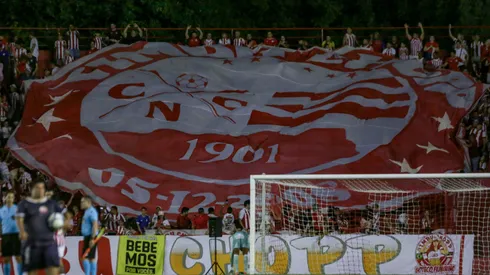 Torcida do Náutico durante partida contra Ferroviário no estádio Aflitos pelo campeonato Brasileiro C 2024. Foto: Rafael Vieira/AGIF