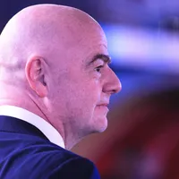 Gianni Infantino, presidente da Fifa, marca presença no Fla-Flu