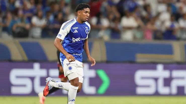Ryan Guilherme jogador do Cruzeiro durante partida contra o Pouso Alegre no estadio Mineirao pelo campeonato Mineiro 2026.