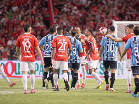 Grêmio depreda banco de reservas e arquibancada do Beira-Rio