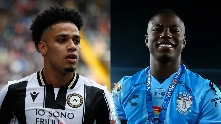 Montagem com Brenner (E) e Hinestroza (D). Fotos: Timothy Rogers e Agustin Cuevas/Getty Images