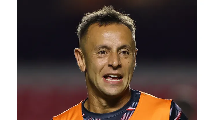 Rafinha durante confronto entre São Paulo e Juventude no Brasileirão de 2024.