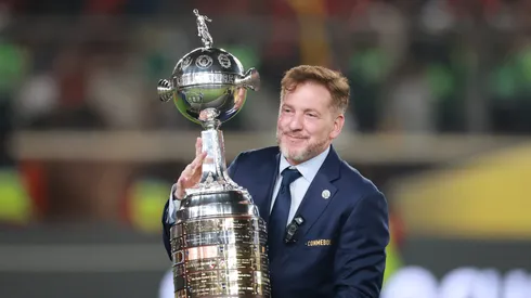 Presidente da Conmebol, Alejandro Domínguez. Foto: Hector Vivas/Getty Images