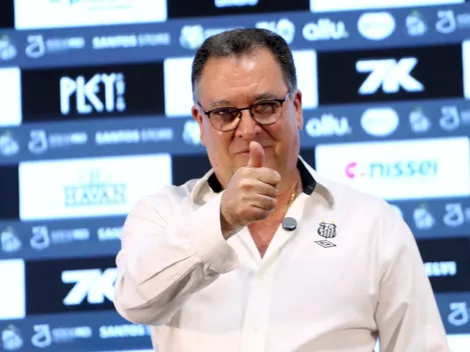 Marcelo Teixeira quer rapidez para trazer reforço para o Santos