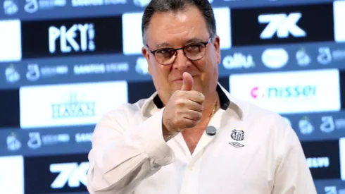 Marcelo Teixeira, presidente do Santos